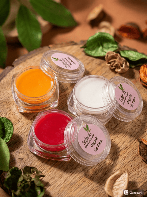 Sofresh Organic Lip Balm – 100% Natural Nourishing Lip Care