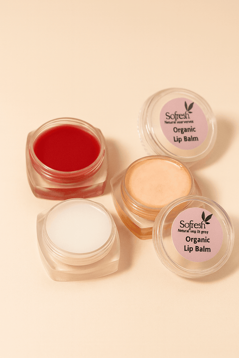 Sofresh Organic Lip Balm – 100% Natural Nourishing Lip Care